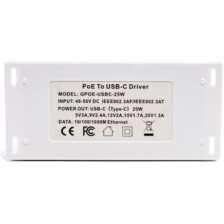 POE+ TO USB TYPE C