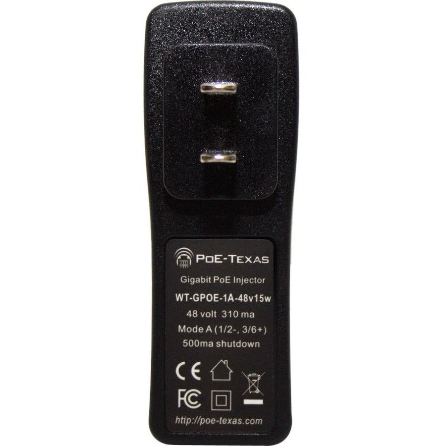 POE INJECTOR SINGLE PORT