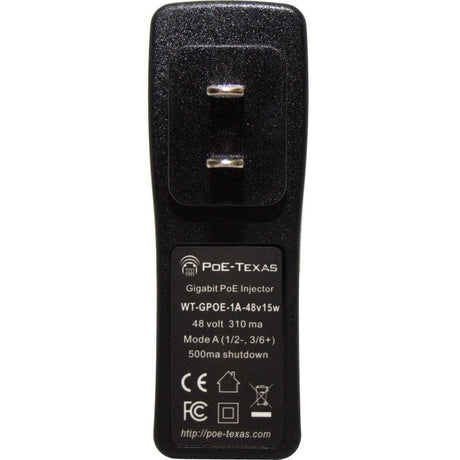 POE INJECTOR SINGLE PORT