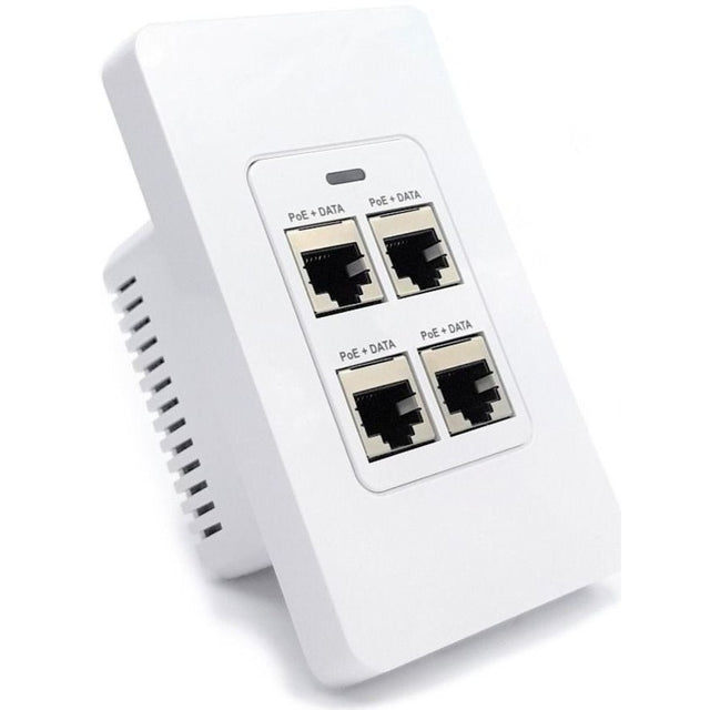 POE EXTENDER 4 PORT IN-WALL