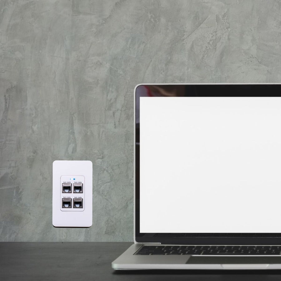 POE EXTENDER 4 PORT IN-WALL