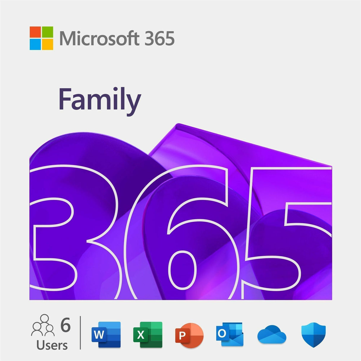 Microsoft 365 Family AllLng Sub PKL 15Mo Onl USOnly DwnLd C2R Extra Time