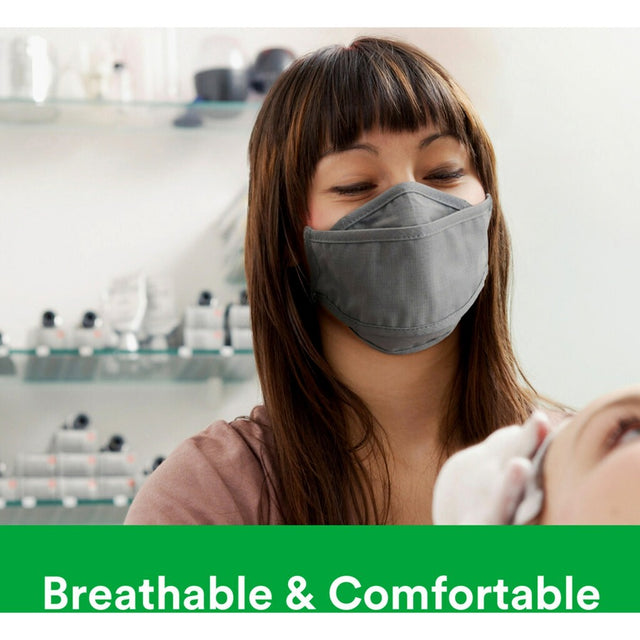 12 5PK ADJUSTABLE GRAY CLOTH