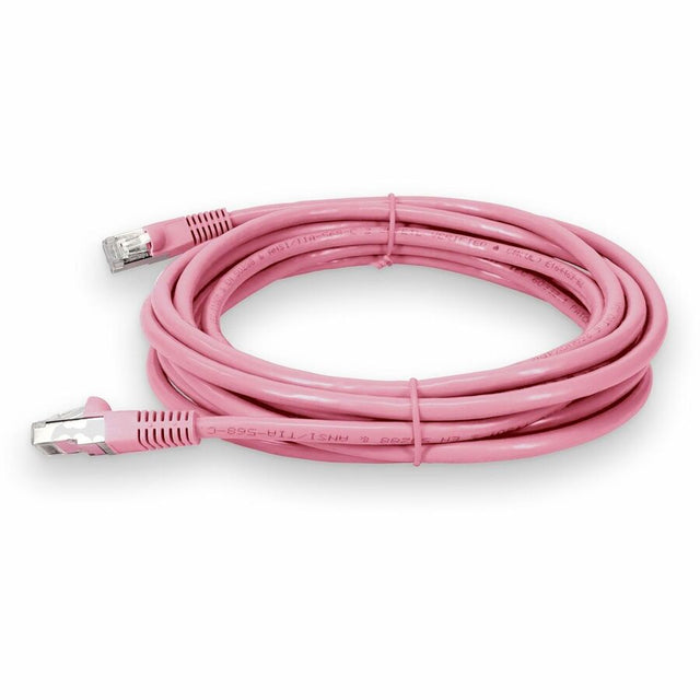 25FT PINK CAT6 STP PVC