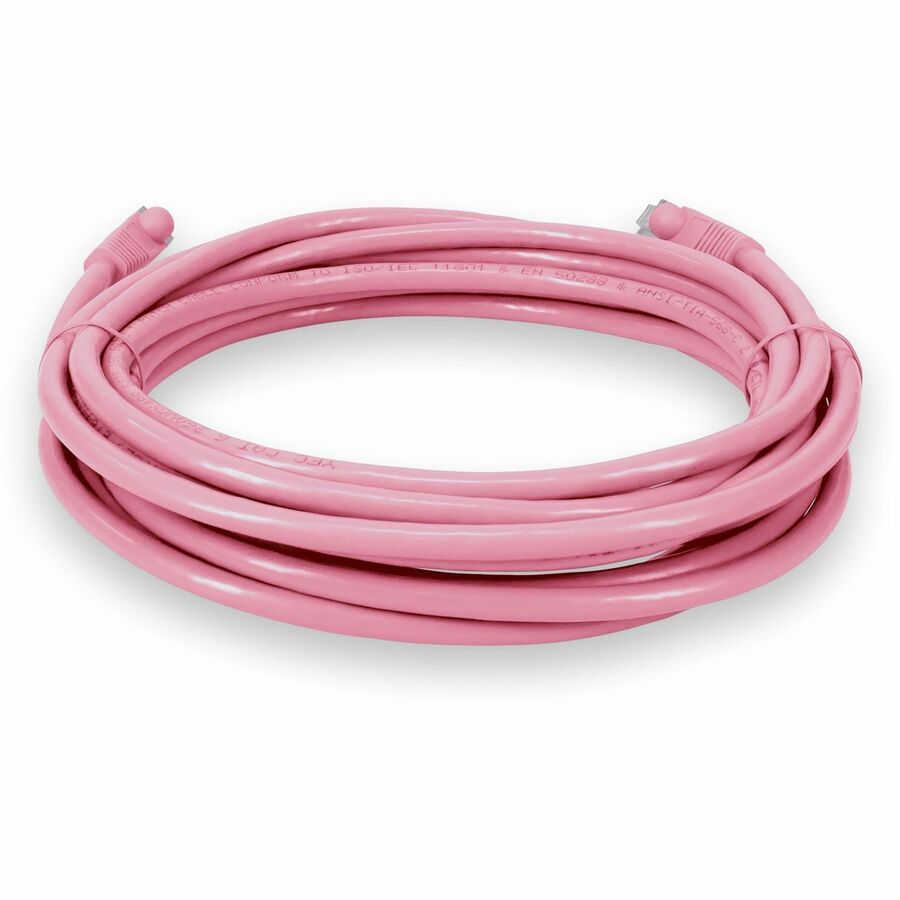25FT PINK CAT6 STP PVC