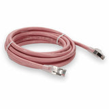 5FT PINK CAT6 STP PVC