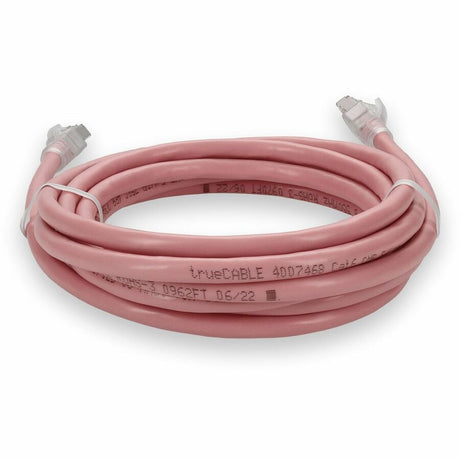 7FT PINK CAT6 STP PVC