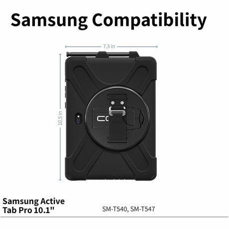 CODi Rugged Case for Samsung Galaxy Tab Active Pro 10.1" & Tab Active4 Pro (SM-T540/545/547/630)