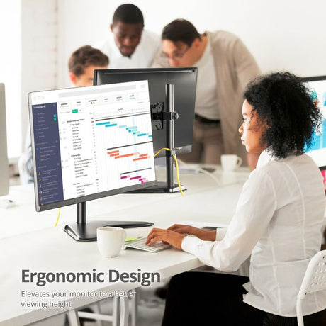 SINGLE MONITOR DESK STAND 13-32