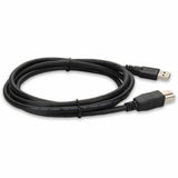 AddOn 3ft USB 3.0 (A) Male to USB 3.0 (B) Male Black Cable