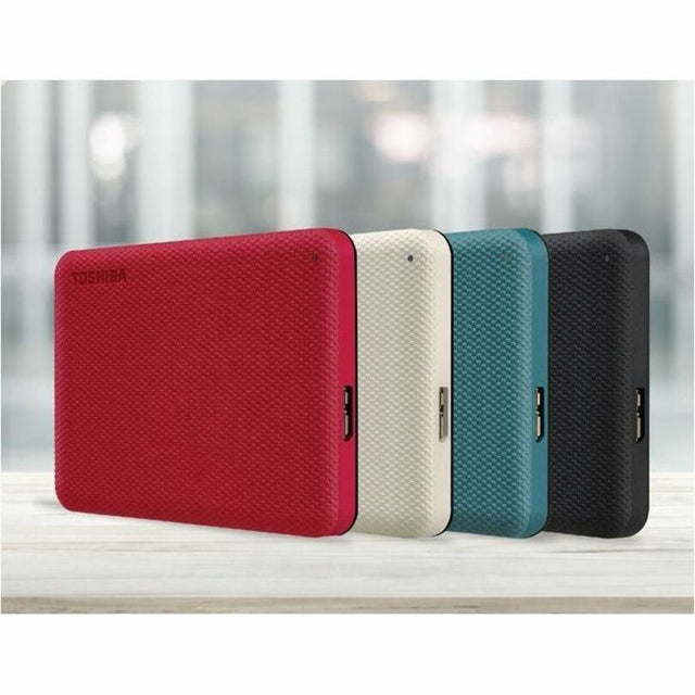 Toshiba Canvio Advance HDTCA40XK3CA 4 TB Portable Hard Drive - External - Green