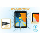 CTA Digital Magnetic Splash-Proof Case with Metal Mounting Plates for iPad 7th/ 8th/ 9th Gen 10.2, iPad Air 3, iPad Pro 10.5, Purple