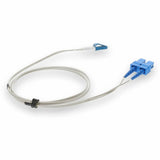 AddOn 3m LC (Male) to SC (Male) Gray OS2 Duplex Fiber OFNR (Riser-Rated) Patch Cable