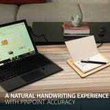 ViewSonic ID0730 7.5 Inch Portable Digital Writing Pen Pad with Battery Free Ink Pen for Sketching, Drawing, Graphic Design, Remote Teaching, Distance Learning Supports Windows, Mac, Android