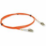 AddOn 3m LC (Male) to LC (Male) Orange OM3 Duplex Fiber OFNR (Riser-Rated) Patch Cable