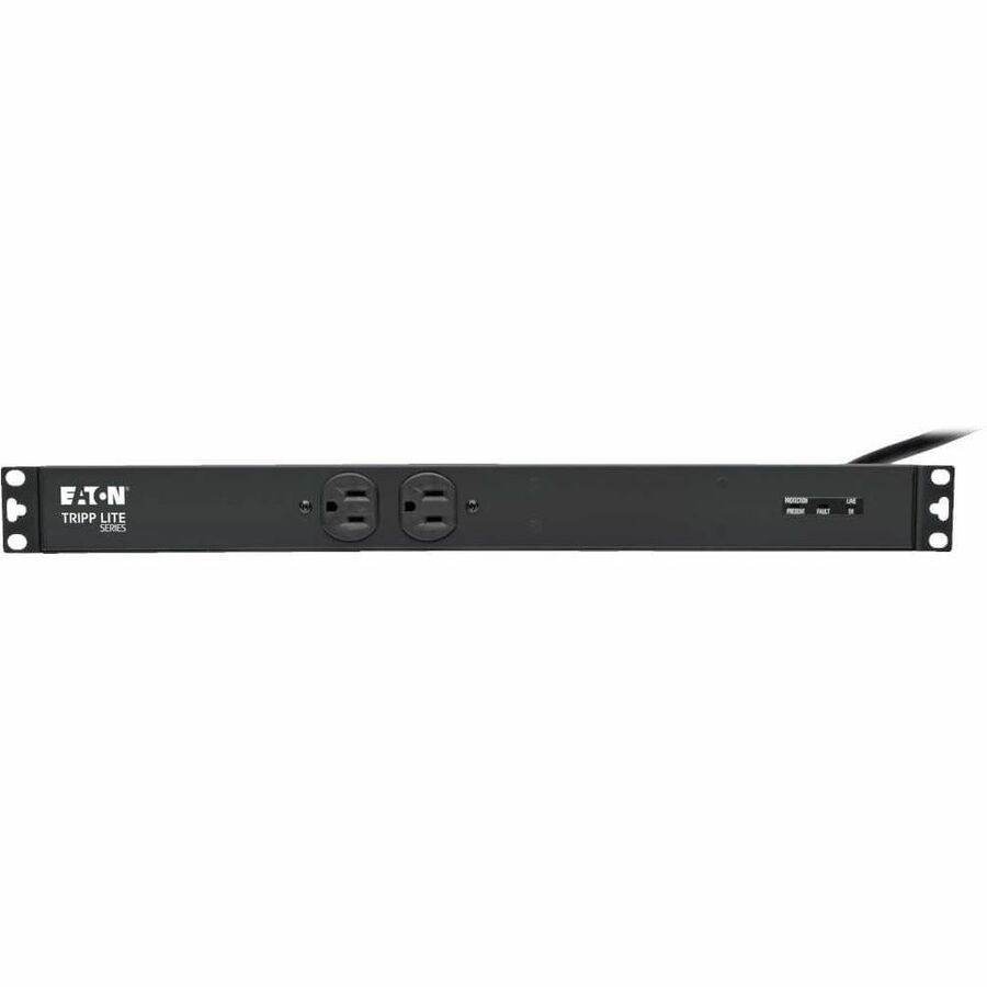 Eaton Tripp Lite Series 2kW 120V Single-Phase Basic PDU with ISOBAR Surge Protection - 3840 Joules, 14 Outlets, L5-20P Input (5-20P Adapter), 15 ft. Cord, 1U