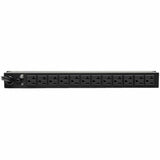 Eaton Tripp Lite Series 2kW 120V Single-Phase Basic PDU with ISOBAR Surge Protection - 3840 Joules, 14 Outlets, L5-20P Input (5-20P Adapter), 15 ft. Cord, 1U