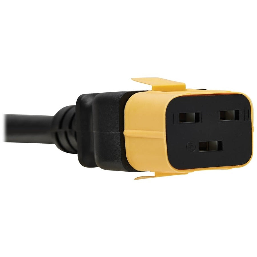 Eaton Tripp Lite Series Plug-Lock Inserts, C19 Power Cord to C20 Outlet, Yellow, 100 Pack