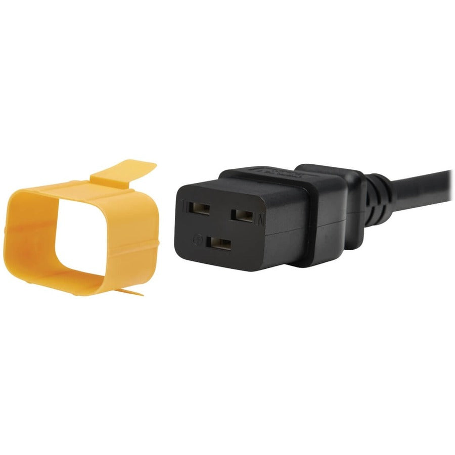 Eaton Tripp Lite Series Plug-Lock Inserts, C19 Power Cord to C20 Outlet, Yellow, 100 Pack