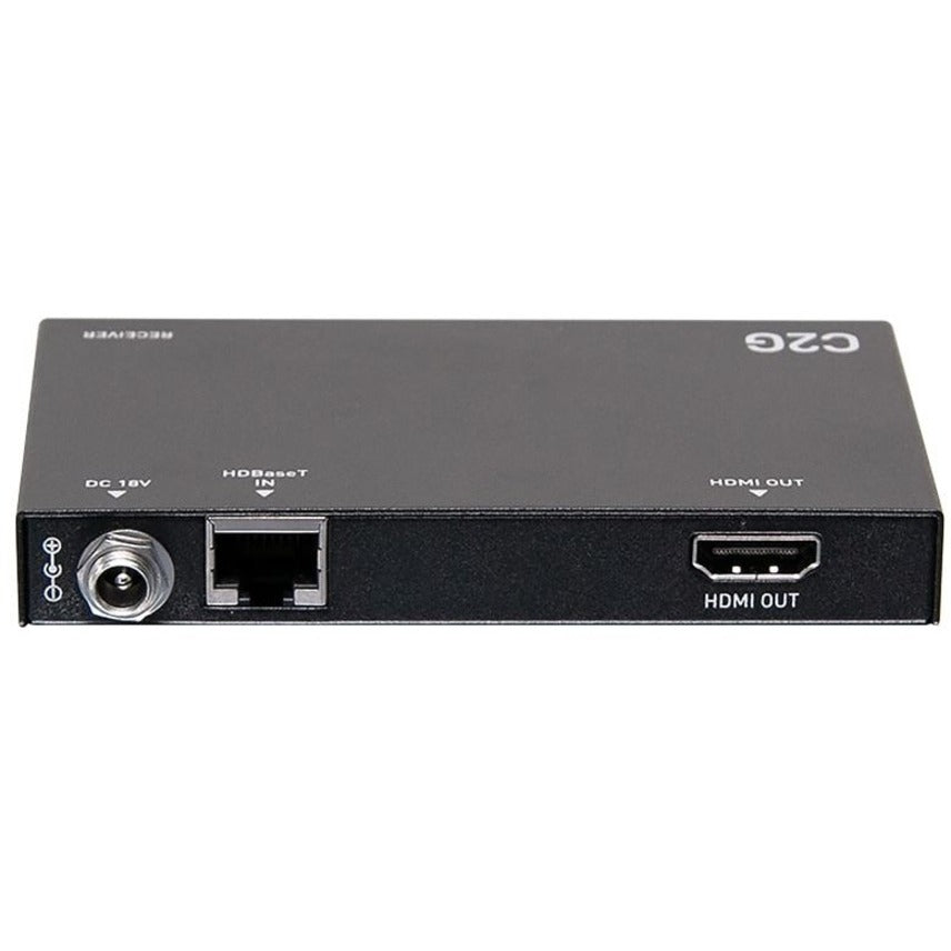 C2G HDMI HDBaseT over Cat5e, Cat6, Cat6a Extender Kit - Transmitter to Box Receiver - 4K 60Hz