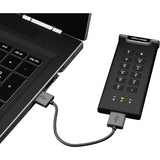 iStorage diskAshur M2 SSD 500 GB | FIPS 140-3 Level 3 Compliant | Incorporated Common Criteria EAL 5+ | PIN protected | Dust/Water Resistant