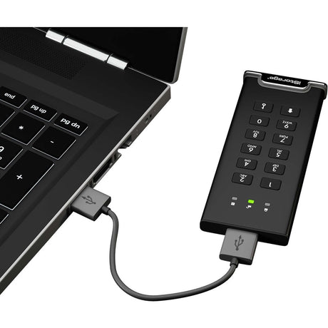 iStorage diskAshur M2 SSD 2 TB | FIPS 140-3 Level 3 Compliant | Incorporated Common Criteria EAL 5+ | PIN protected | Dust/Water Resistant