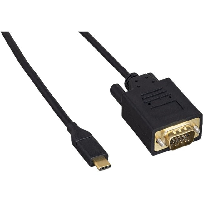 6FT USB 3.1C TO VGA M/ME BLACK