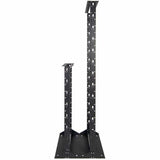 2 POST RACK 25U BLACK