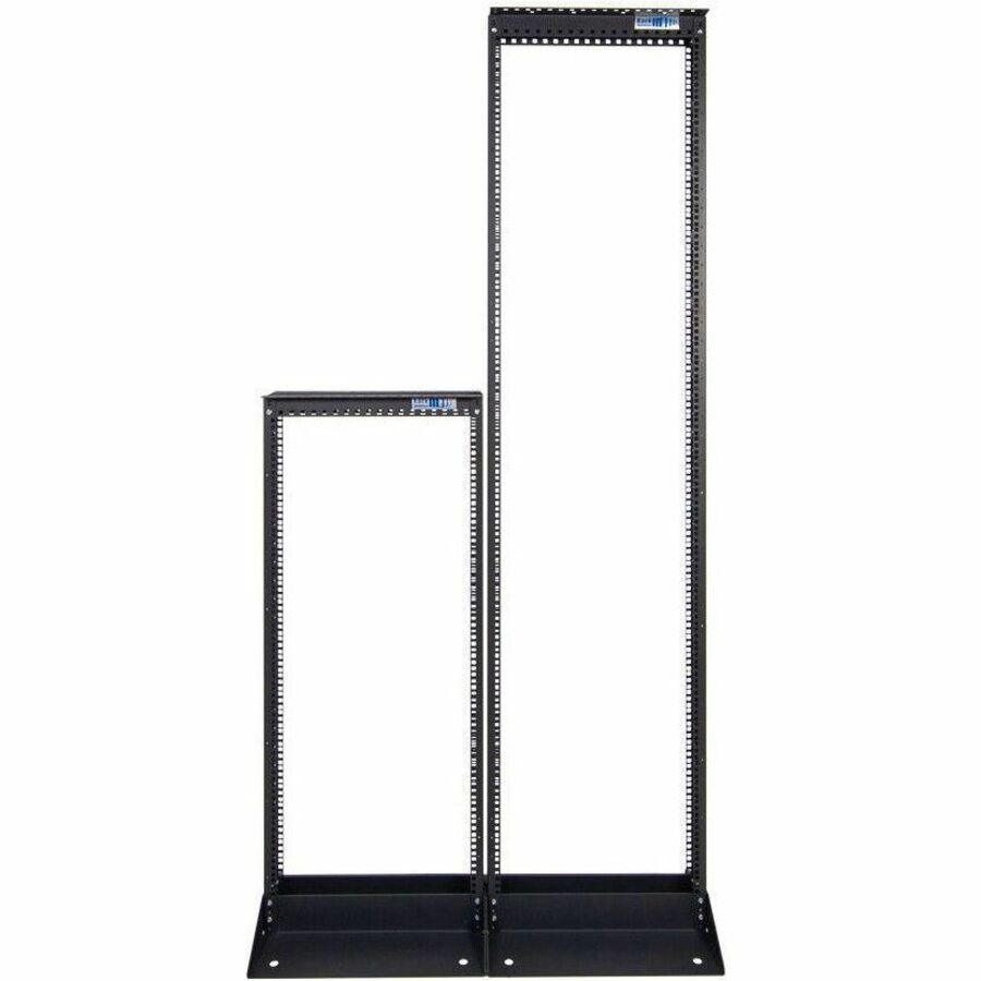 2 POST RACK 25U BLACK