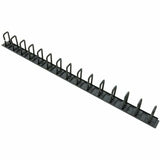 2 POST RACK 25U BLACK