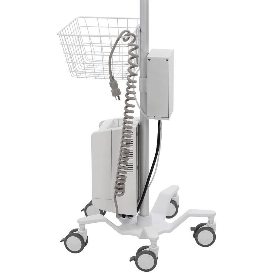 Ergotron LiFeKinnex Battery Brackets & Cable Box for SV Pole Cart