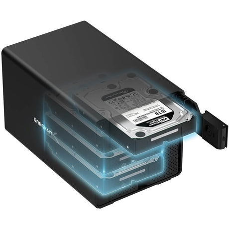 USB 3.2 4-BAY 3.5 SATA HARD