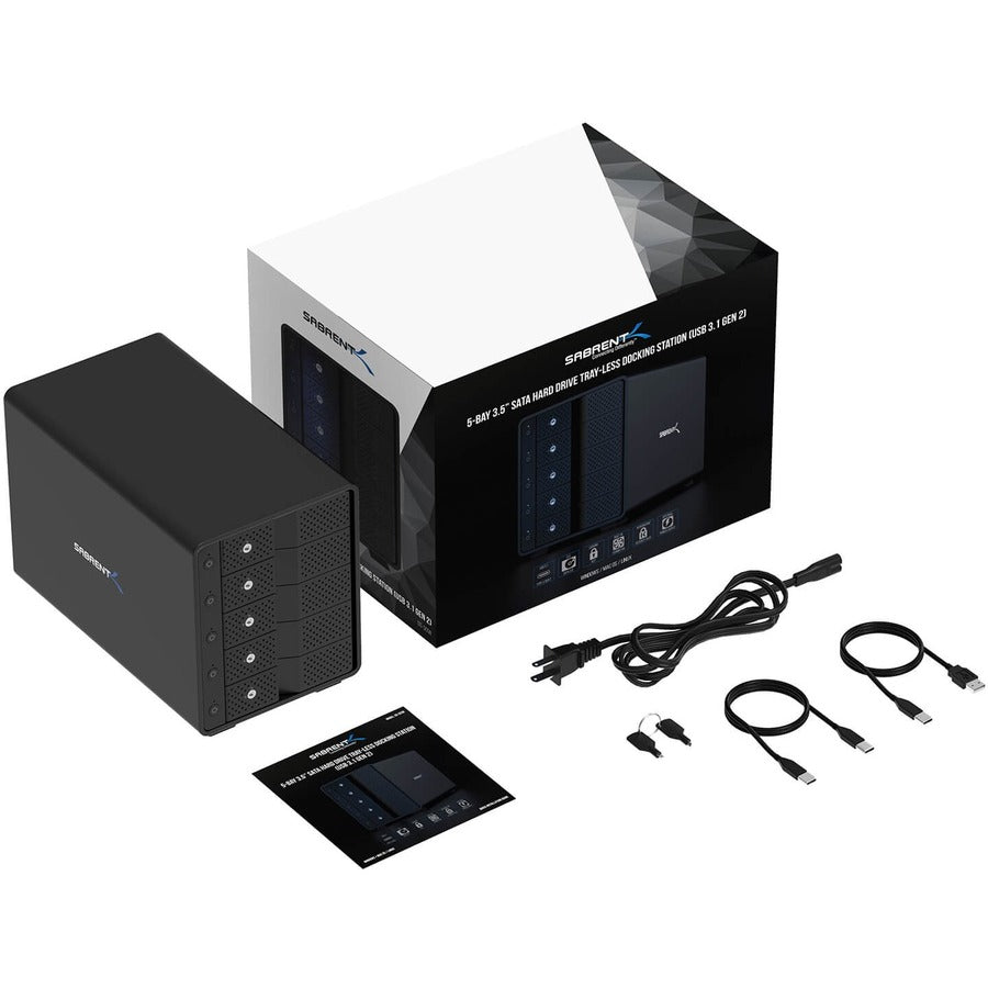 USB 3.2 5-BAY 3.5 SATA HARD