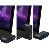 PREMIUM 3PORT ALUMINUM MINI USB