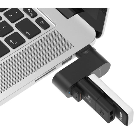 PREMIUM 3PORT ALUMINUM MINI USB