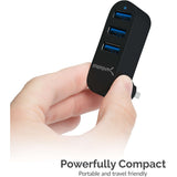 PREMIUM 3PORT ALUMINUM MINI USB
