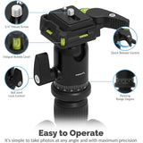 56 INCH TRIPOD. 360 DEGREE