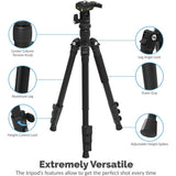 56 INCH TRIPOD. 360 DEGREE
