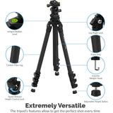 69 INCH TRIPOD. 360 DEGREE