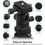 69 INCH TRIPOD. 360 DEGREE