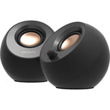Creative Pebble V3 2.0 Bluetooth Speaker System - 8 W RMS - Black