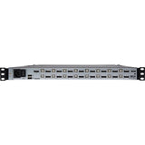 Eaton Tripp Lite Series NetDirector 16-Port DisplayPort KVM Switch Console with 17 in. LCD, IP Remote Access, Dual Rail, 1U Rack-Mount, TAA