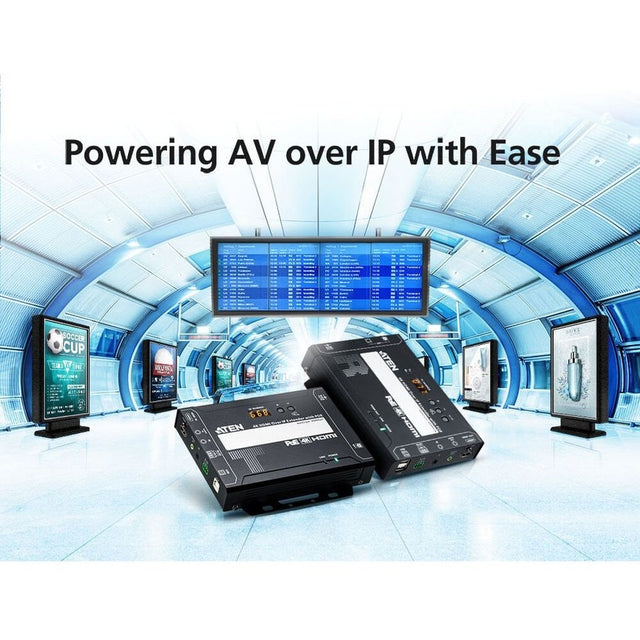 ATEN VE8952R 4K HDMI over IP Receiver with PoE