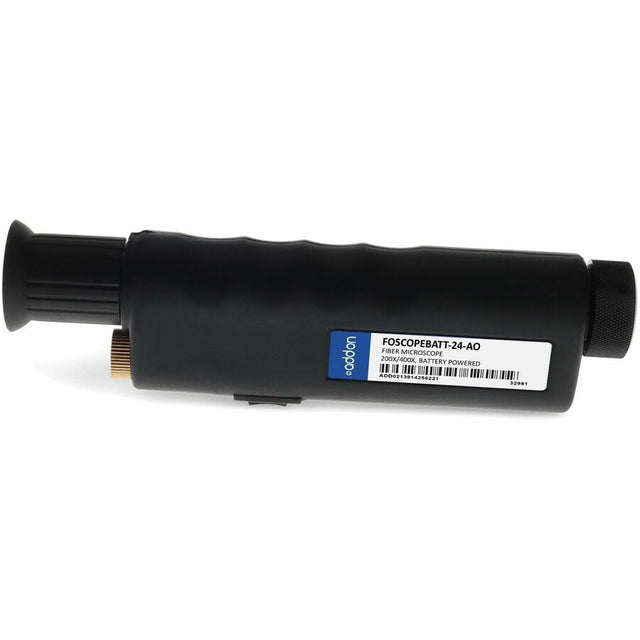 AddOn Battery-powered Optical Fiber Connector Microscope w/Amplification Rates