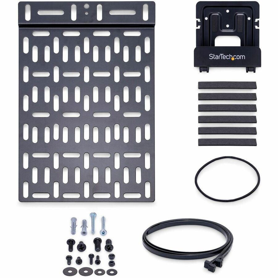 StarTech.com Universal TV Accessory Mount - Adjustable Behind TV or Wall Mount - Media Players/Router/AV Extenders/Apple TV - 11lb (5kg)