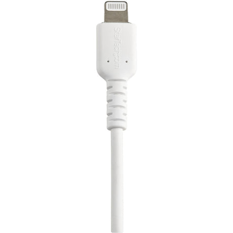 StarTech.com 6 inch/15cm Durable White USB-A to Lightning Cable, Rugged Heavy Duty Charging/Sync Cable for Apple iPhone/iPad MFi Certified