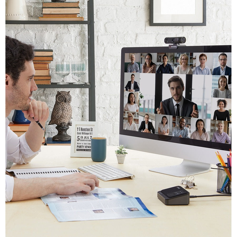 AVerMedia CAM 315 Webcam - 2 Megapixel - 60 fps - USB Type A - TAA and NDAA Compliant