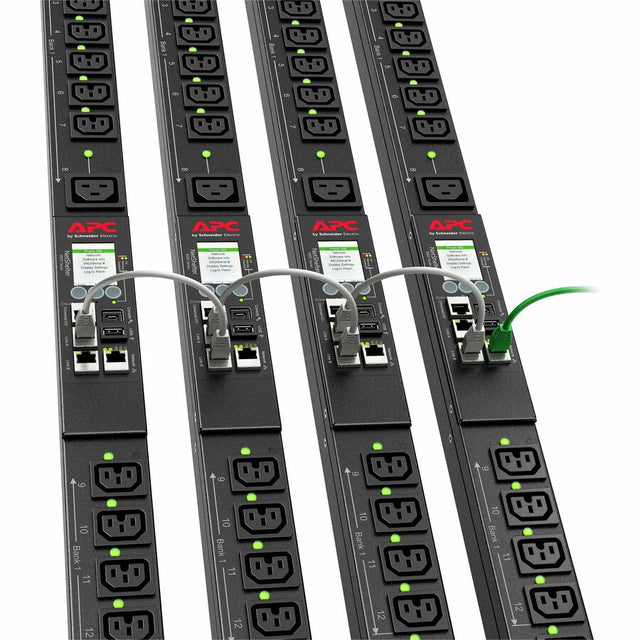 APC Rack PDU, 9000 switched, 0U, 8.6kW, 208V, 21 C13 and C15, 3 C19 and C21 sockets