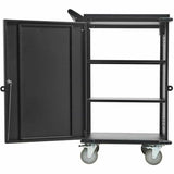 Eaton Tripp Lite Series Locking Storage Cart for Mobile Devices and AV Equipment - Black