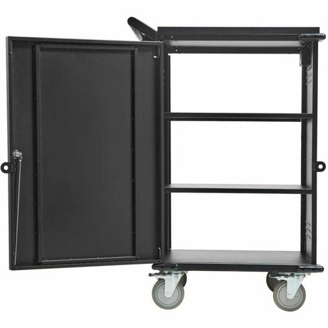 Eaton Tripp Lite Series Locking Storage Cart for Mobile Devices and AV Equipment - Black
